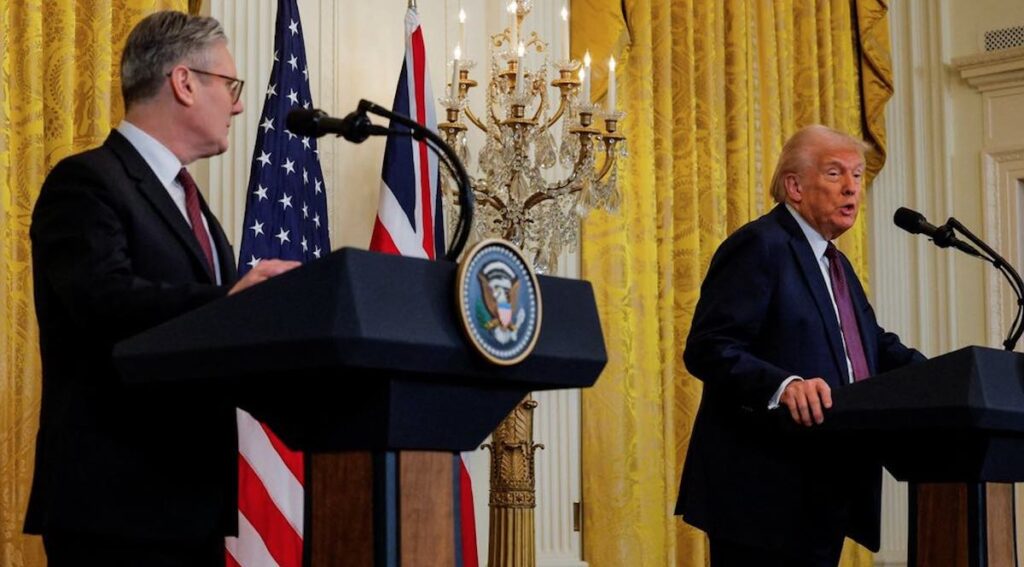 Президент США зустрівся з прем'єр-міністром Великобританії / Фото: REUTERS