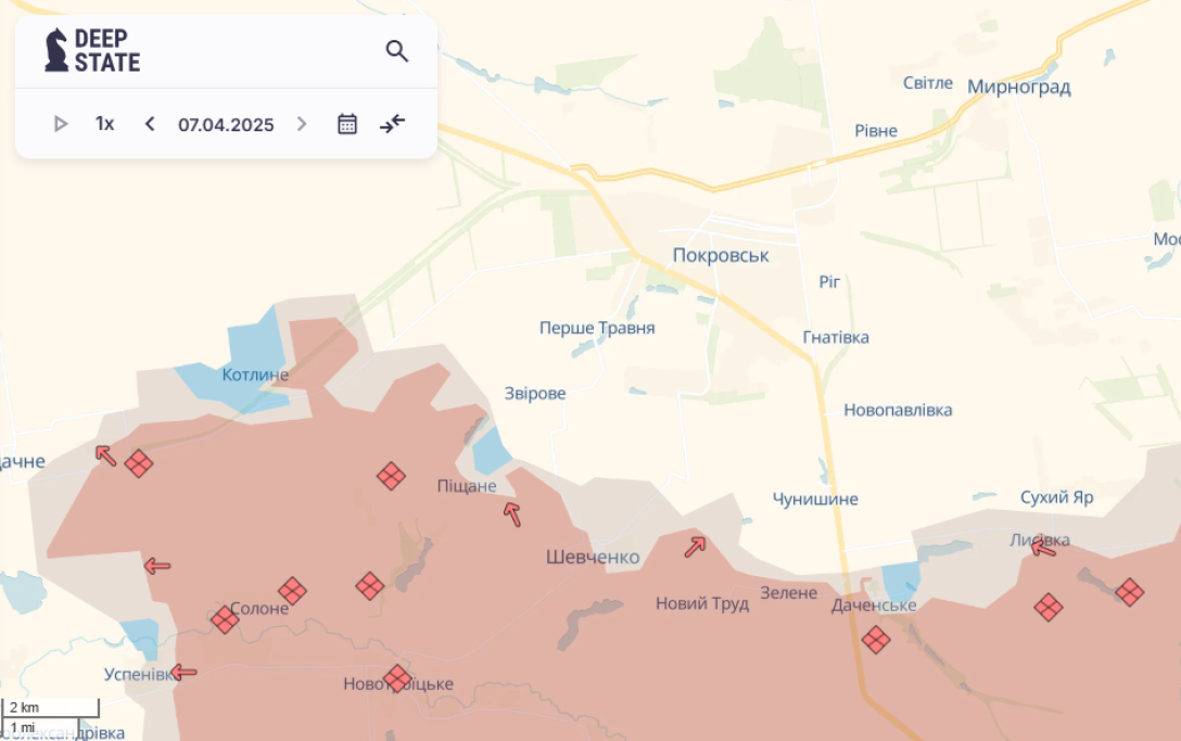 Ситуація біля Шевченка