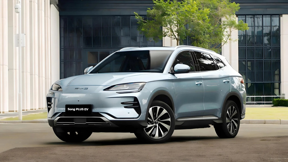 BYD Song Plus, електромобілі в Україні
