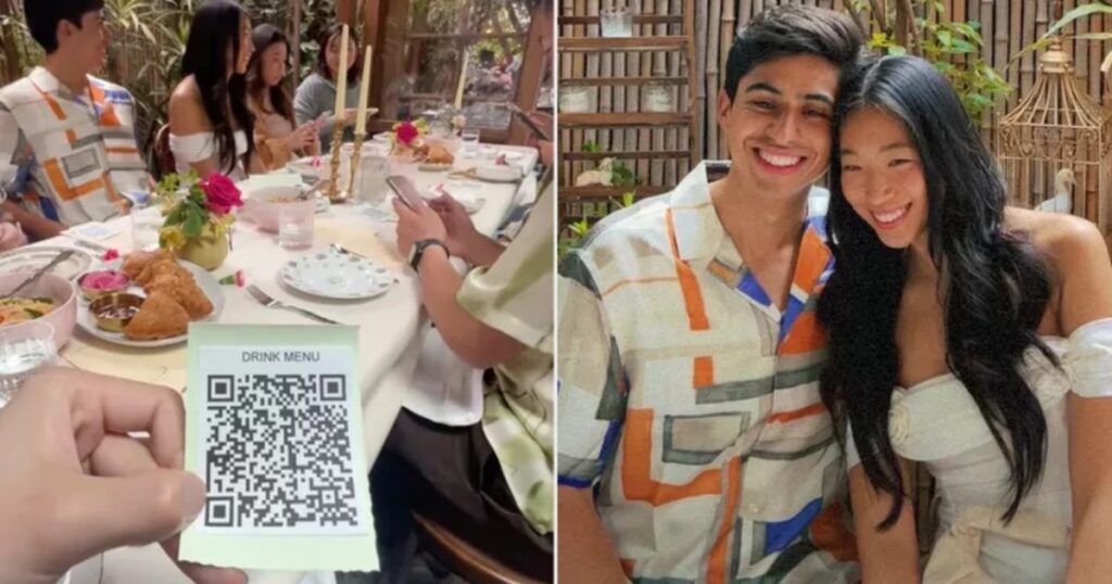 Друзі вважали, що святкують день народження, поки QR-код меню напоїв не шокував їх