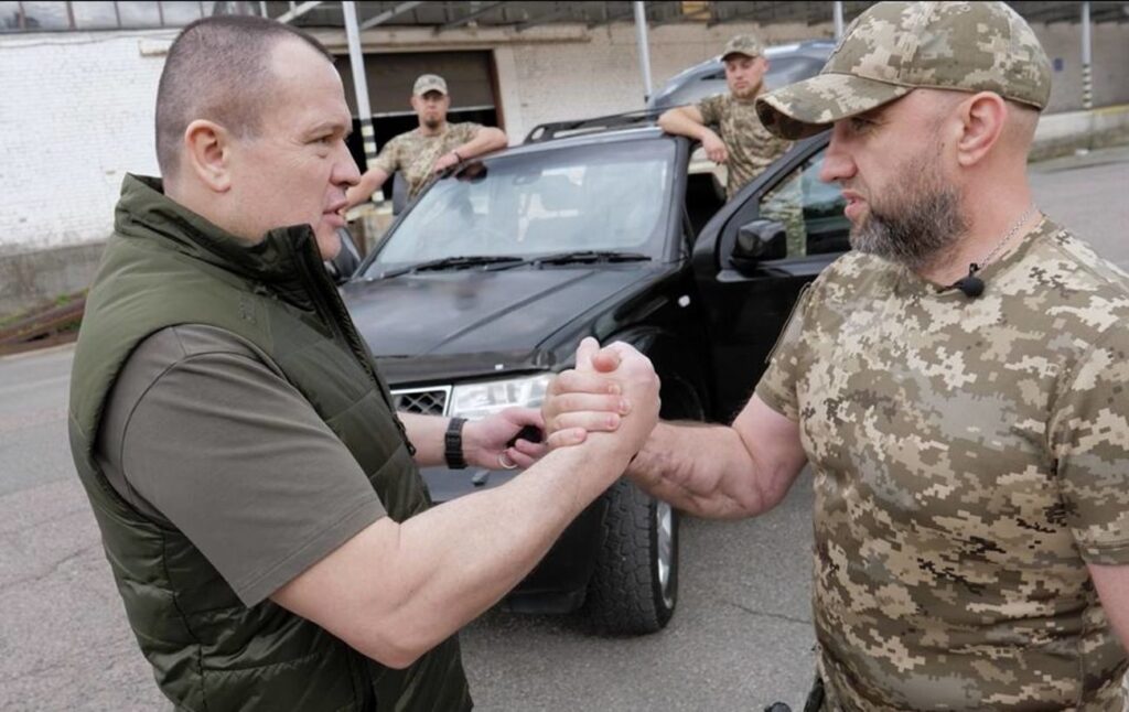 Команда України передала черговий позашляховик підрозділу КАТ 91 бригади, - Палатний