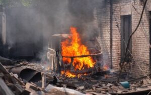 Приліт в університет, пожежі в будинках: наслідки атаки на Запоріжжя