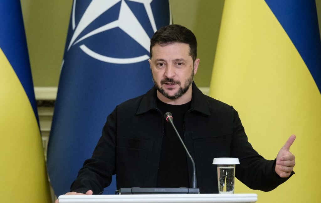 Зеленський відвідав Париж для участі в зустрічі "коаліції рішучих