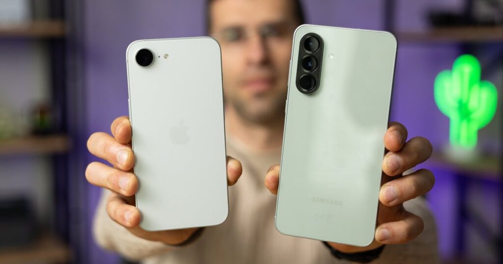 Бюджетні смартфони: порівняння Samsung Galaxy A56 та iPhone 16e