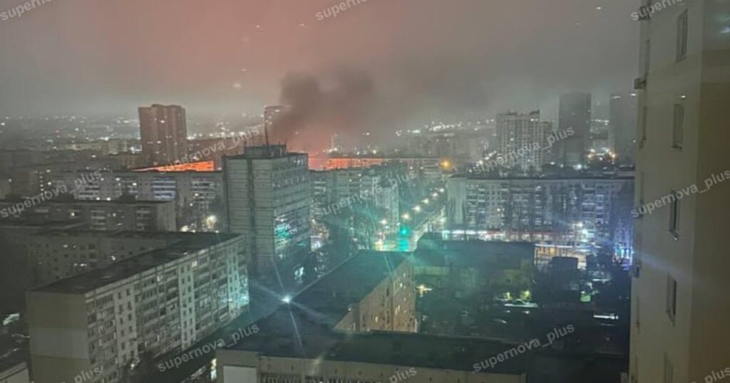 Дрони завдали удару по Саратову: вибухи відчули поблизу аеродрому в Енгельсі