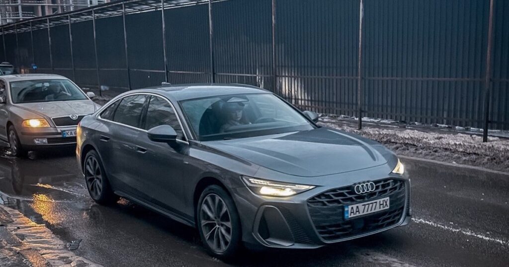 Неймовірні зміни: у Києві з'явився новий Audi A6 2026