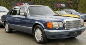 У Києві запропонували броньований Mercedes 90-х років із невеликим пробігом, випущений лише в 349 екземплярах