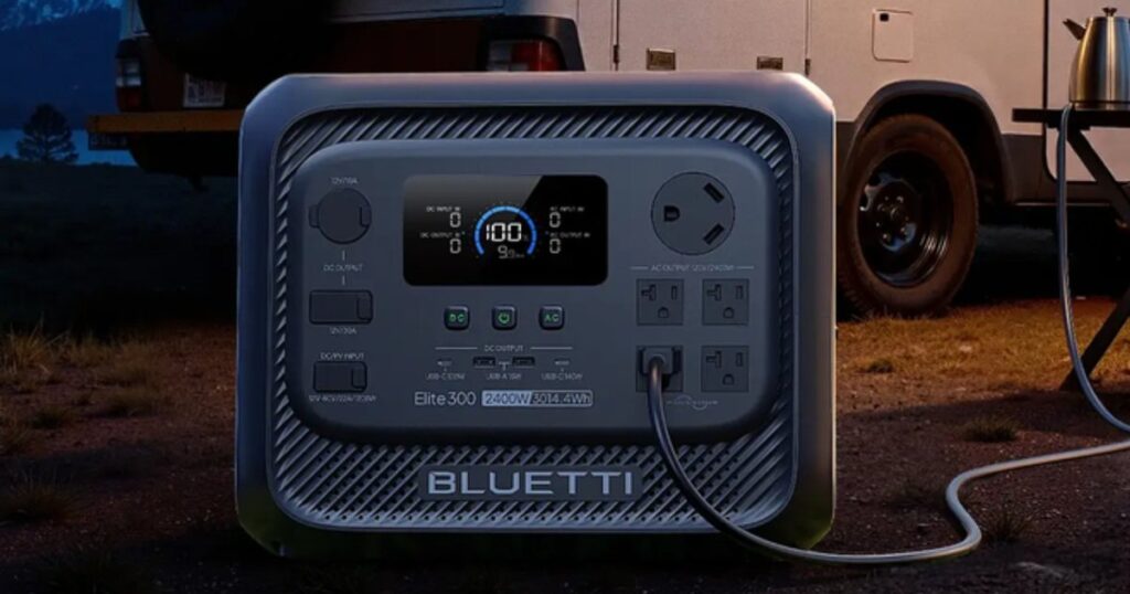 Зарядна станція Bluetti з унікальною потужністю: які пристрої може живити нова Elite 300 на 3 кВт⋅год