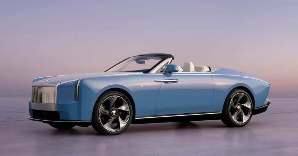 Тритонний "Соловейко": Rolls-Royce презентував найбільш розкішний електрокар у світі